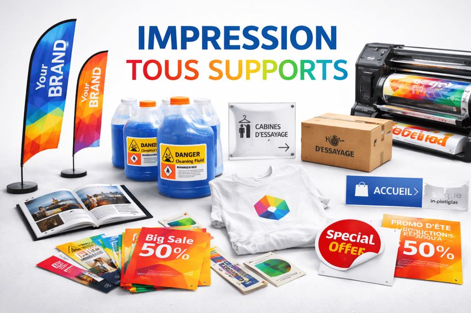 Service d'impression tous supports